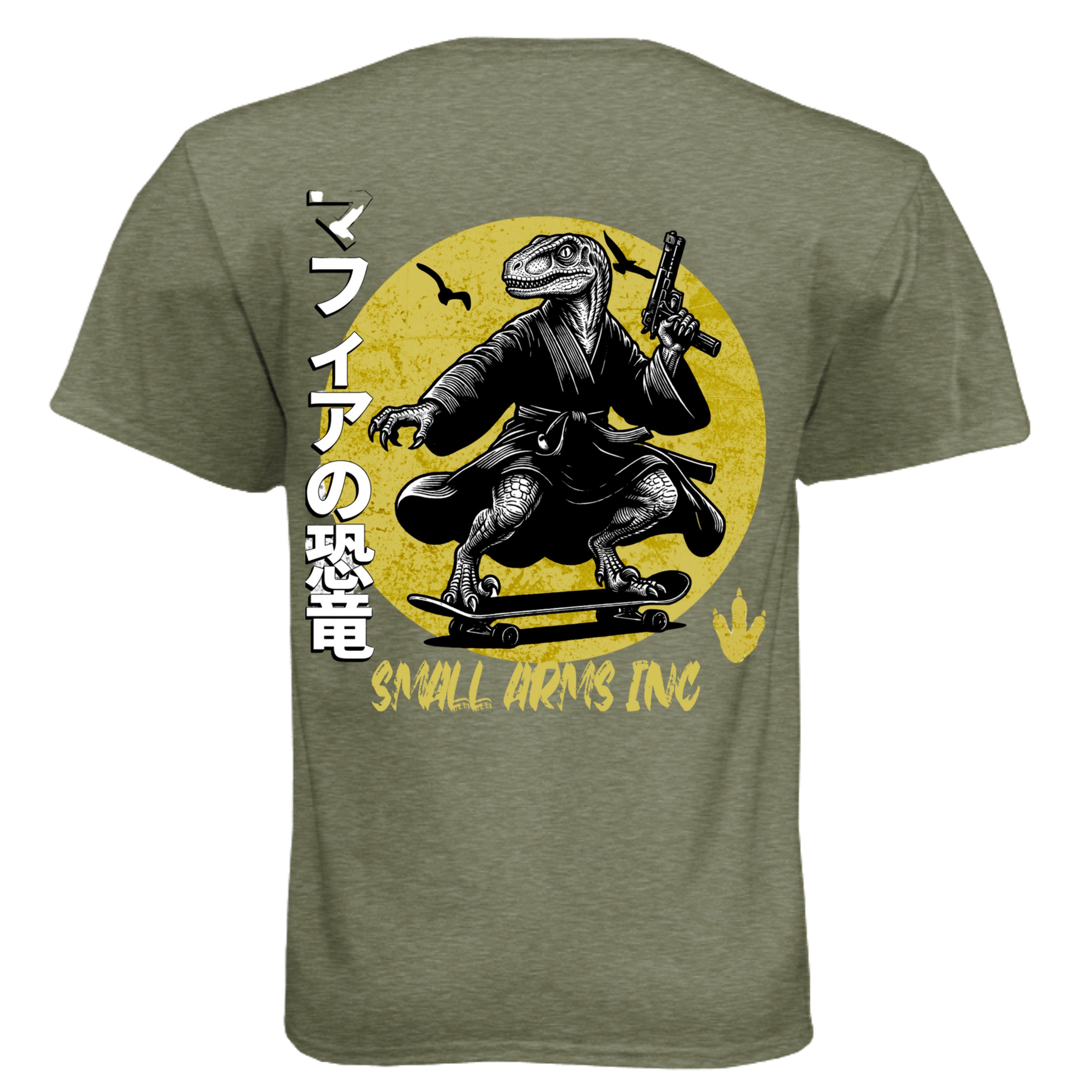 MILITARY GREEN - 6010 - BACK